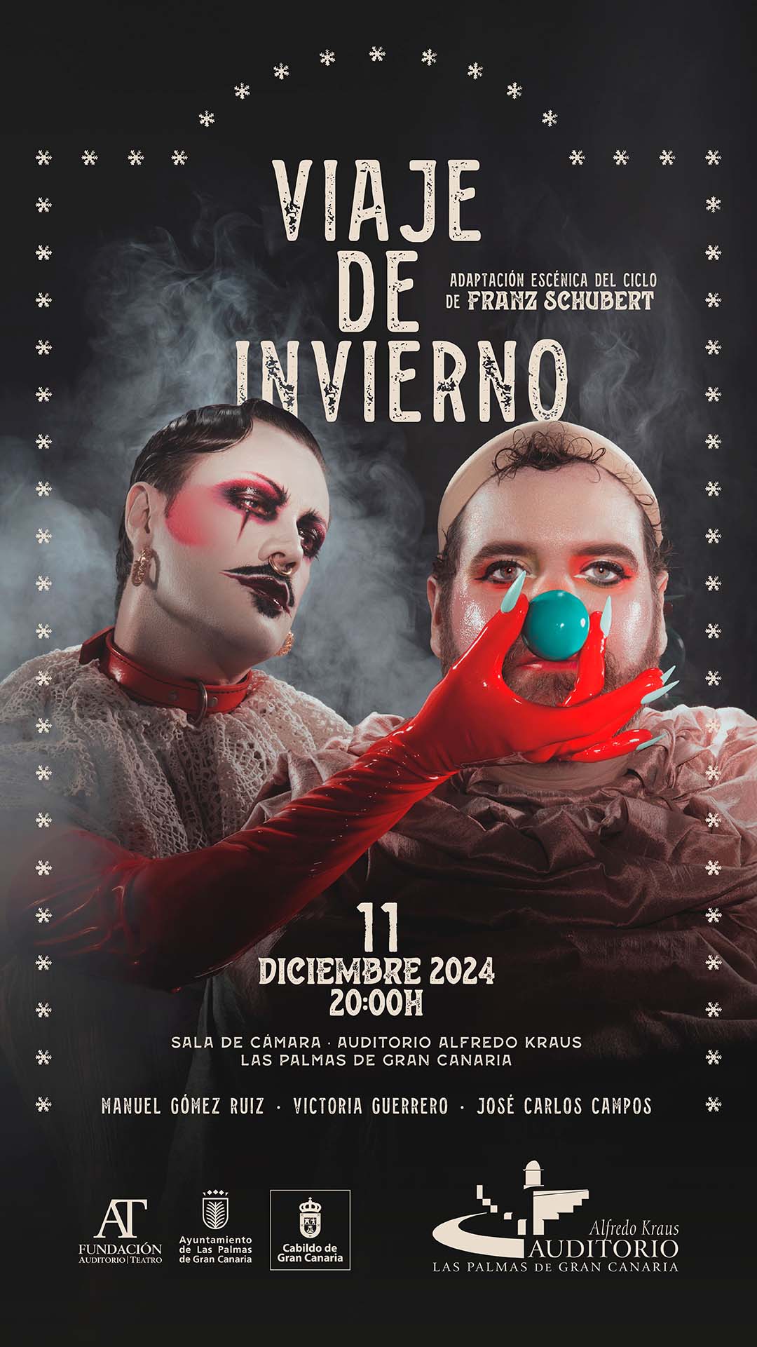 Viaje de invierno Cartel Cartel Festival Vanbonn